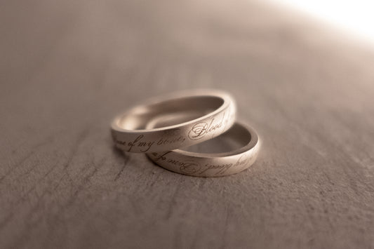 Blood of My Blood, Bone of My Bone Promise Ring